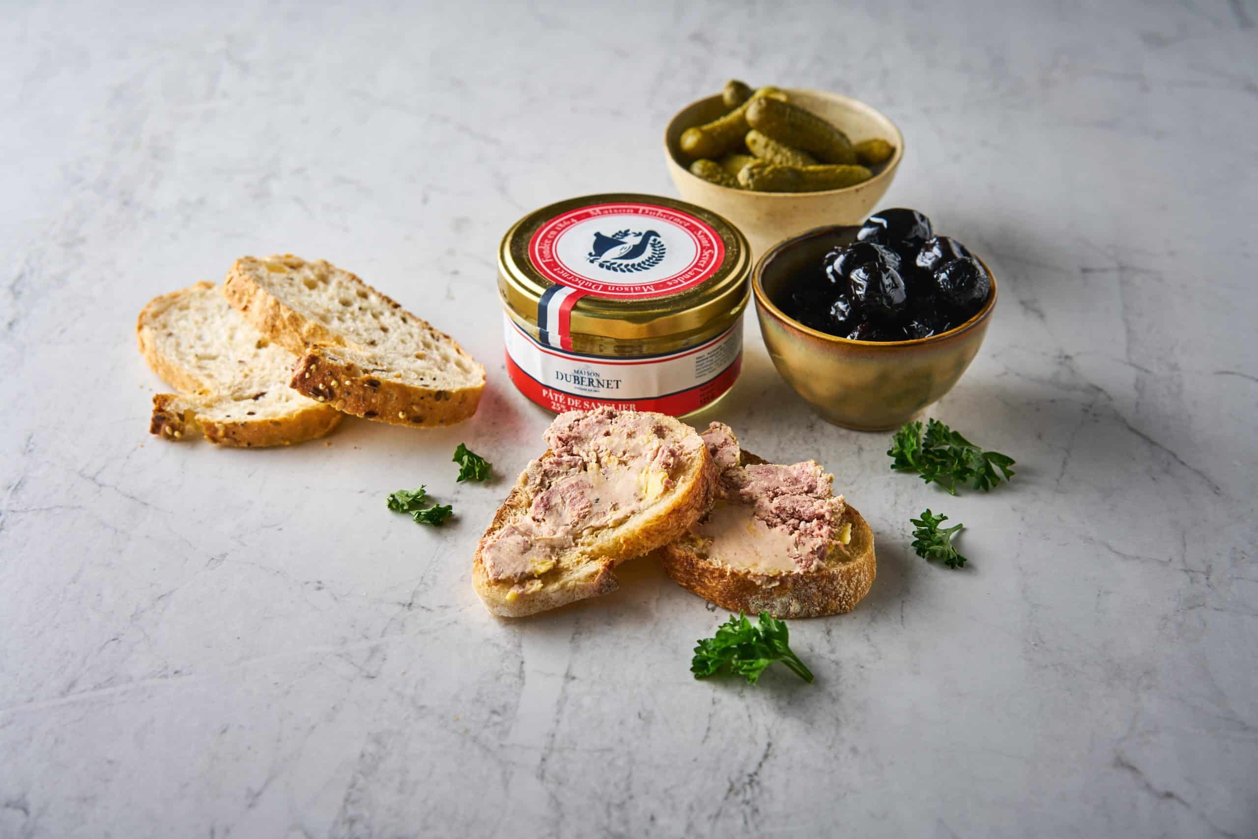 Achat en ligne de Terrine sanglier & foie gras - Maison Cellerier