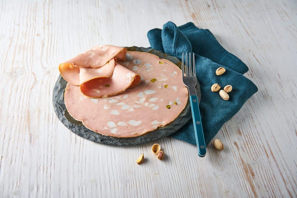 Mortadella bologna IGP pistache Maison Cellerier