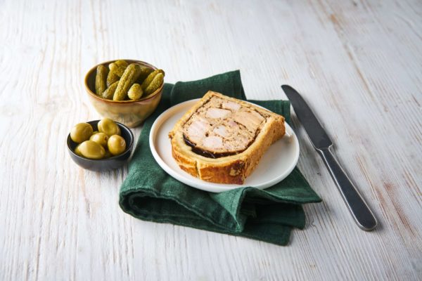 Pâté croute poulet moutarde