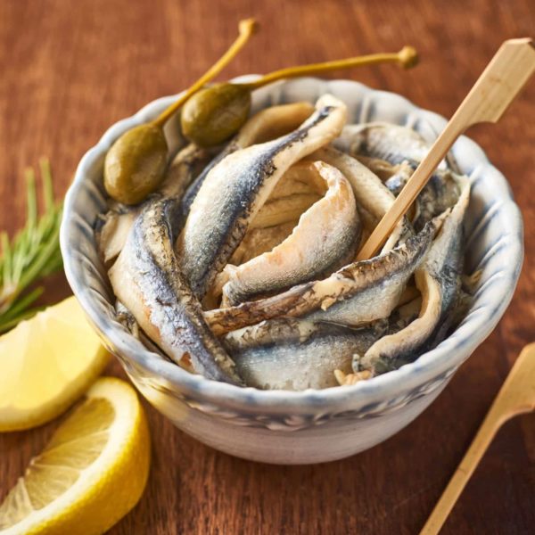 Filets d'anchois naturels - 100g