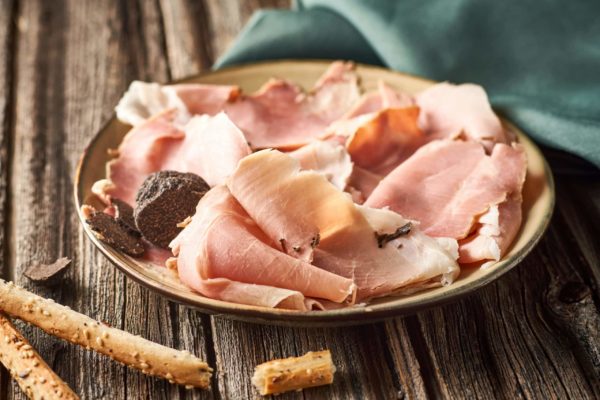 Jambon blanc truffé - 100g