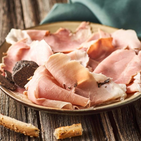 Jambon blanc truffé - 100g