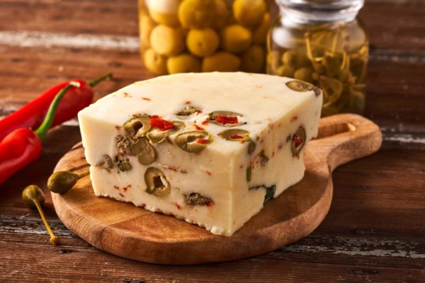 Pecorino olives piment - 100g