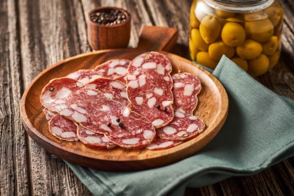 Saucisson romain doux - 100g